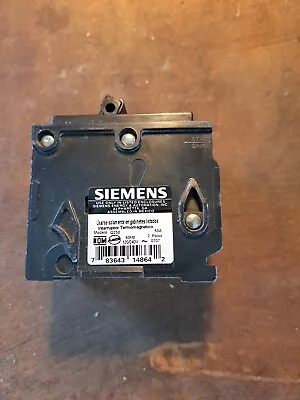 Buy SIEMENS Q250 50-Amp Double Pole Type QP Circuit Breaker • 14.99$