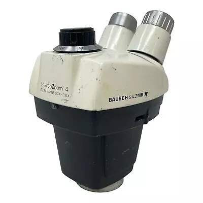 Buy BAUSCH & LOMB StereoZoom 4 0.7X-3.0X W/SILVER LIGHT RING ON LOWER HOUSING • 35$