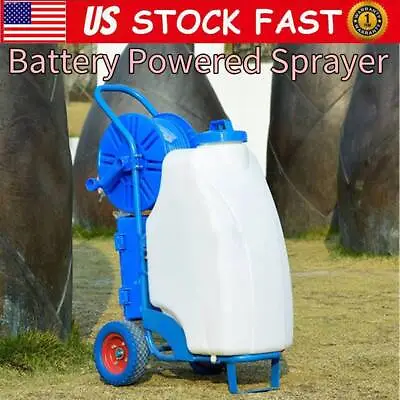Buy Battery Powered Sprayer 11.8 Gallon Electric 12V Self Cleaning Garden Sprayer US • 351.49$