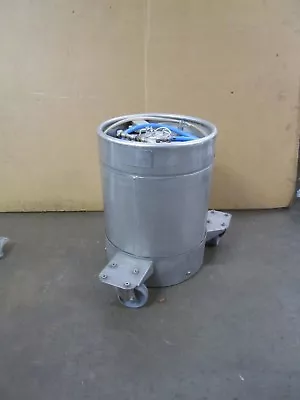 Buy No Name 15 Gallon Stainless S/s Pressure Vessel Pot 6bar 87psi W/ Rolling Cart • 425$