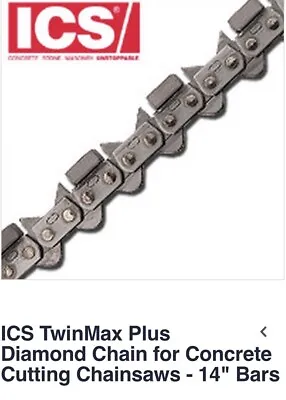 Buy ICS TwinMAX-32 14  Diamond Chainsaw Chain  • 170$