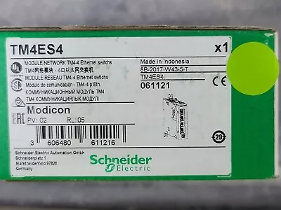 Buy Schneider Electric TM4ES4 Modicon Module Network TM4-4 Ethernet Switches • 200$