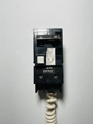 Buy Siemens QPF QF220 2 Pole 20 Amp 120/240V Ground Fault Plug In GFI Breaker • 75$