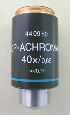Buy Zeiss 40X CP-Achromat Infinity Objective Lens • 149$