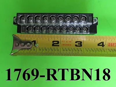 Buy Allen Bradley CompactLogix Removable Terminal Block 2 Row 18 Point 1769-RTBN18 • 24.95$