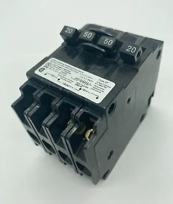 Buy Siemens Q22050CT One 2 Pole 50 Amp 2 Single 20A 120/240V QT Plug-On Quad Breaker • 49.95$
