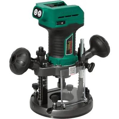 Buy Grizzly PRO T33304 20V 1/4  Plunge Router - Tool Only • 136.95$