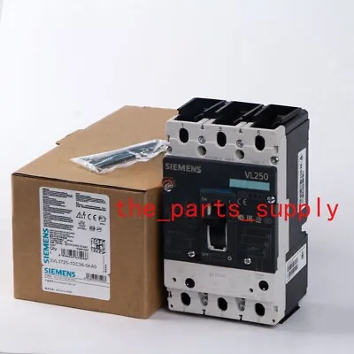Buy New In Box Siemens 3VL3725-1DC36-0AA0 Circuit Breaker 3VL37251DC360AA0 • 577$