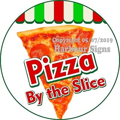Buy Pizza Slice DECAL (Choose Your Size) Concession Food Truck Vinyl Circle Sticker • 12.99$