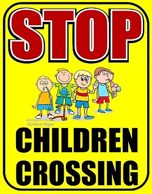 Buy Ice Cream Stop Children Crossing DECAL Food Truck Concession Sticker • 13.99$