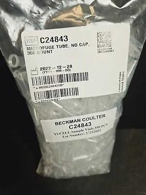 Buy Beckman Coulter Vi-Cell Sample Tube 200 Ul Total Of 700 Tubes • 200$