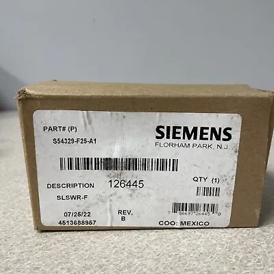 Buy Siemens Strobe SLSWR-F S54329-F25-A1, 126445 New Free Shipping • 32.77$