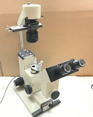 Buy Bausch+Lomb PhotoZoom 31-19-14 Inverted Phase Contrast Microscope FOR PARTS • 199.99$