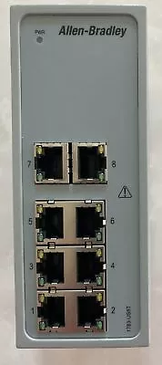 Buy Allen Bradley 1783-US8T Ser A Stratix 2000 Unmanaged Ethernet Switch Module Unit • 70$