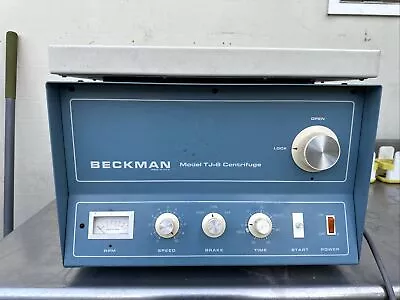 Buy Beckman MODEL TJ-6 CENTRIFUGE Tabletop Centrifuge TESTED - See Details • 265$