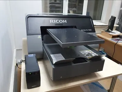Buy Ricoh RI-1000 DTG Printer In Perfect Condition With Viper XPT1000 Pretreat • 10,000$