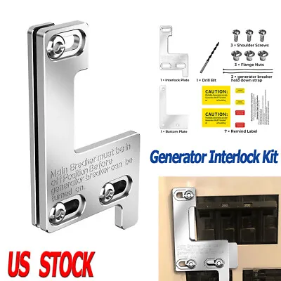 Buy Fits 150 Or 200 Amp Panels Generator Interlock Kit For Siemens ITE Murray Panel • 36.99$