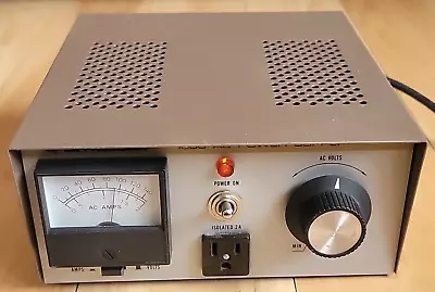 Buy BK Precision 1653 Variable AC Power Supply Model 1653 Made In USA TESTED & WORKS • 286$