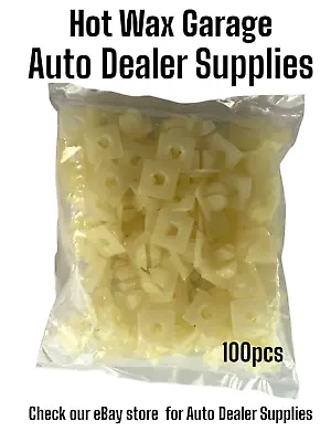 Buy License Plate Screw Insert, #14 Plastic Fits GM Nylon Nut (100 ) Pack) • 18.99$