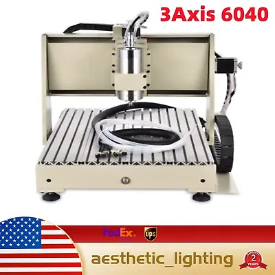 Buy 1.5KW 3 Axis 6040 CNC Router Engraving Drill/Milling Machine Cutter Engraver  • 1,006.05$