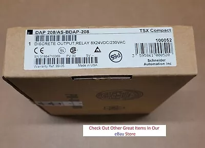 Buy TSX Compact DAP 208 AS-BDAP-208 Discrete Output Relay Module **NEW** • 249$
