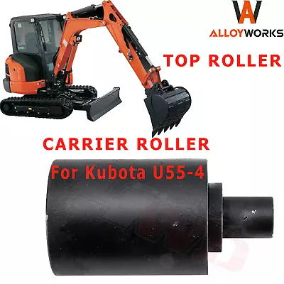 Buy Upper Top Roller Carrier Roller For Kubota Model U55-4 Excavator Heavy Duty • 95.99$