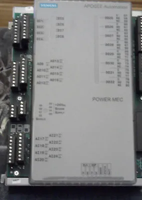Buy New Siemens APOGEE Power HVAC Floor Level MEC Model 1100 549-610 PLC • 449.99$