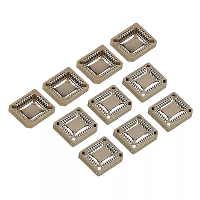 Buy PLCC32P IC Socket 32Pin 1.26mm SMT Surface Mounted Devices For PCB Pack Of 10 • 8.21$