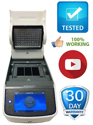 Buy Applied Biosystems MiniAmp Plus Thermal Cycler PCR 96 Well A37029 Warranty Video • 1,350$