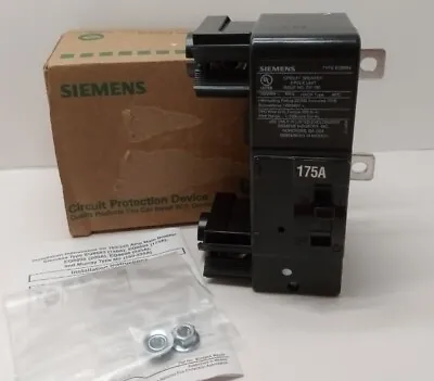 Buy Siemens EQ8694 Type EQ 2 Pole 175Amp 120/240 V Circuit Breaker • 179.99$