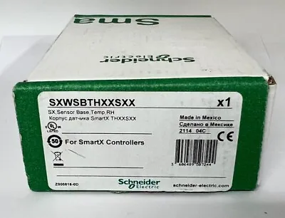 Buy Schneider SXWSBTHXXSXX Sensor Wall Base SmartX Temperature Humidity  RJ45 • 69$