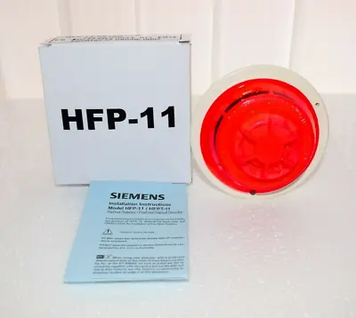 Buy 10 X SIEMENS HFP-11 FIRE ALARM SMOKE HEAT DETECTOR NEW ORIGINAL Express Ship • 720$
