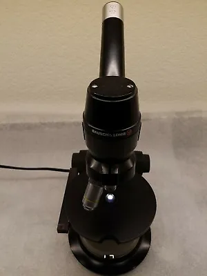 Buy Bausch & Lomb Monocular Compound Microscope 10x 40x & One Empty 3RD Spot • 21$
