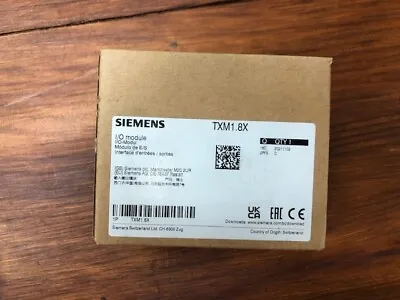 Buy Siemens TXM1-8X I/O Module • 611$