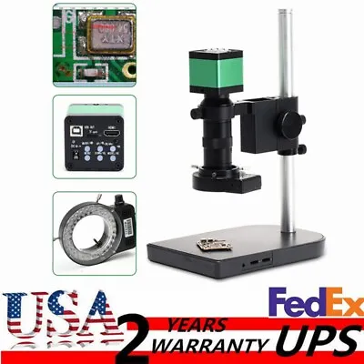 Buy 48MP HDMI USB 60fps Digital Zoom Industrial Microscope Camera 100X C-Mount Lens • 192.88$