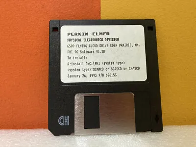 Buy Perkin Elmer 6509 Flying Cloud Drive Eden Prairie Floppy Disk Software • 39.99$