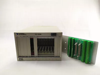 Buy National Instruments PXI-1000B Compact PCI + 2x CB-50LP Rack Chassis • 352$