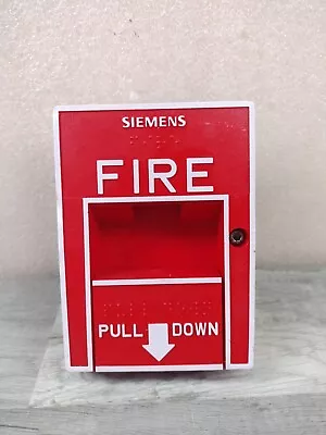 Buy Siemens Pyrotronics MSI-10B Fire Alarm Pull Station, Intelligent Manual Station • 14.99$