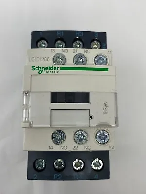 Buy Schneider Electric LC1D1286LE7 4P(2NO+2NC) AC-1 =440V 25A 208V Coil Contactor • 105.88$