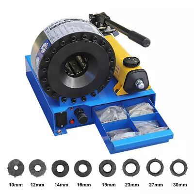 Buy Industrial Hydraulic Hose Crimper High Pressure Crimping 5600KN With 8 Set Molds • 1,076.99$