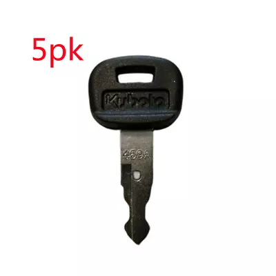 Buy 5pk Kubota Skid Steer Track Loader & Mini Excavator Ignition Key With Logo 459A • 8.50$