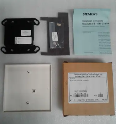 Buy Siemens 500-033300 HTRI-R Intel Interface With Relay - New In Box • 99$