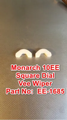 Buy Monarch Tailstock 10EE Square Dial Metal Lathe Part EE-1685 Felt Vee Wiper Set • 14.85$
