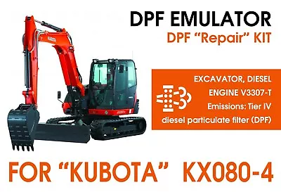 Buy DPF Repair Kit For  Kubota  KX080-4 • 1,250$