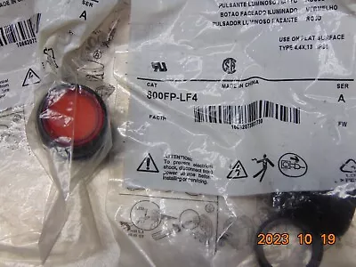 Buy (1) New Allen-bradley 22mm Illum Red Momentary Push Button 800fp-lf4 • 17.50$