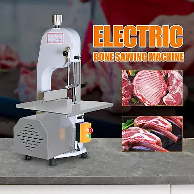 Buy Commercial Electric Meat Bone Saw Machine Frozen Meat Cutting Band Cutter 1500W • 462.99$