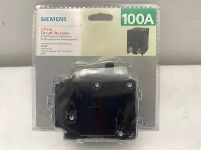 Buy New Siemens Q2100P 2 Pole Circuit Breakers • 37.99$