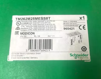 Buy Schneider Electric Modicon TM262M25MESS8T Motion Controller • 3,229.20$