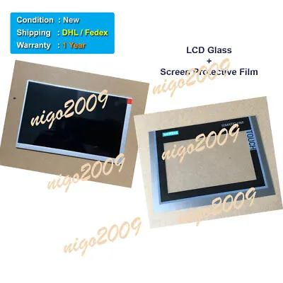 Buy Fit For TP700 Comfort 6AV2 124-0GC01-0AX0 6AV2124-0GC01-0AX0 LCD Display + Film • 265.99$