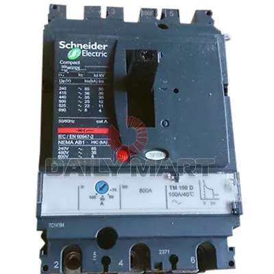 Buy Schneider Electric LV429752 Compact NSX Molded Case Circuit Breakers Inverters • 131.83$
